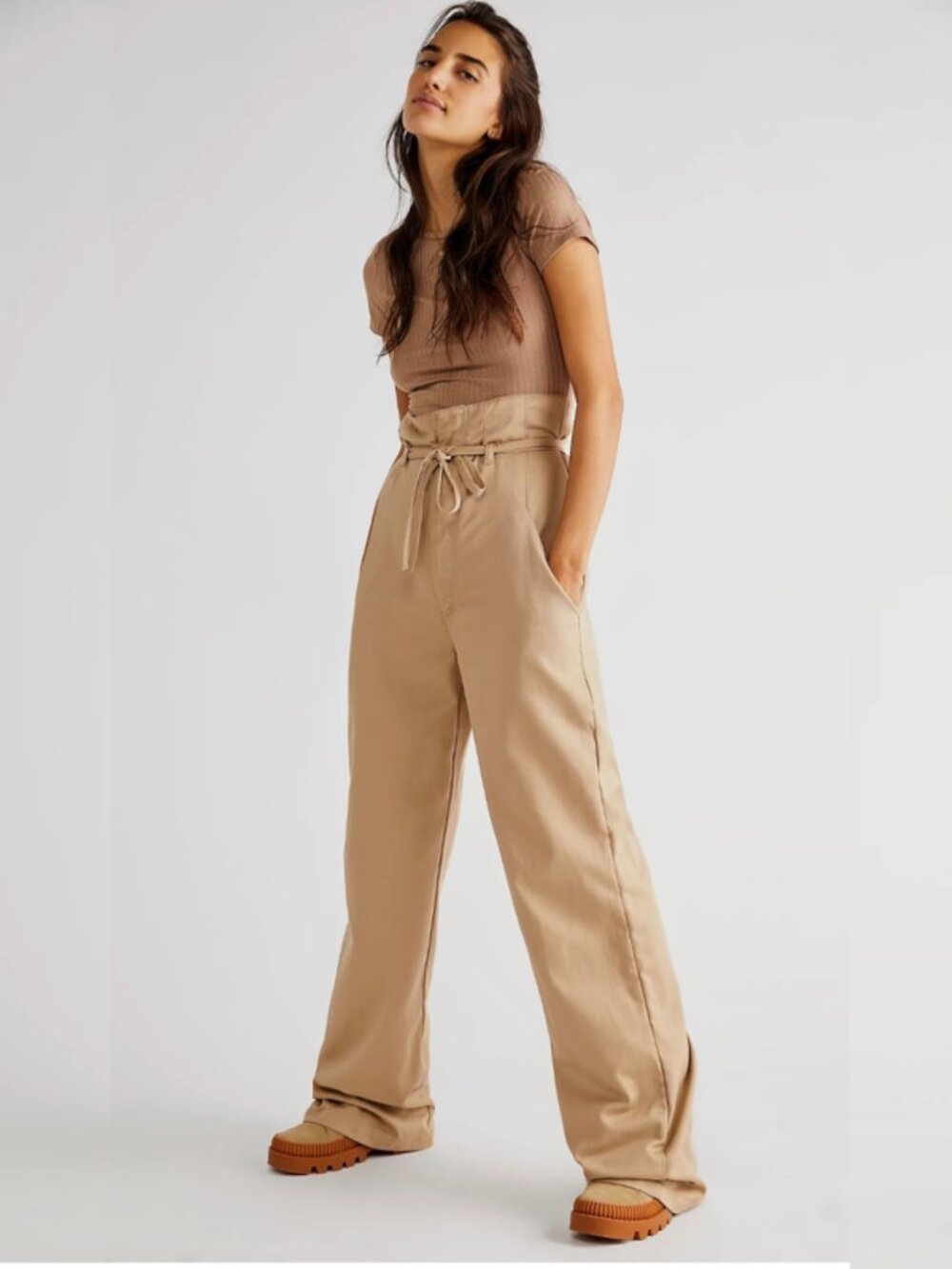 Boyish the Jones Pant Cotton Blend in Crowd